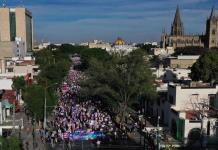 Miles de mujeres toman Gdl para exigir seguridad y resistencia