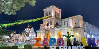 Continúan trabajo en la cúpula de la catedral de Zapotlán el grande