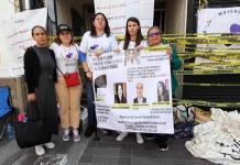 El colectivo Mujeres Unidas bloqueó el Consejo de la Judicatura