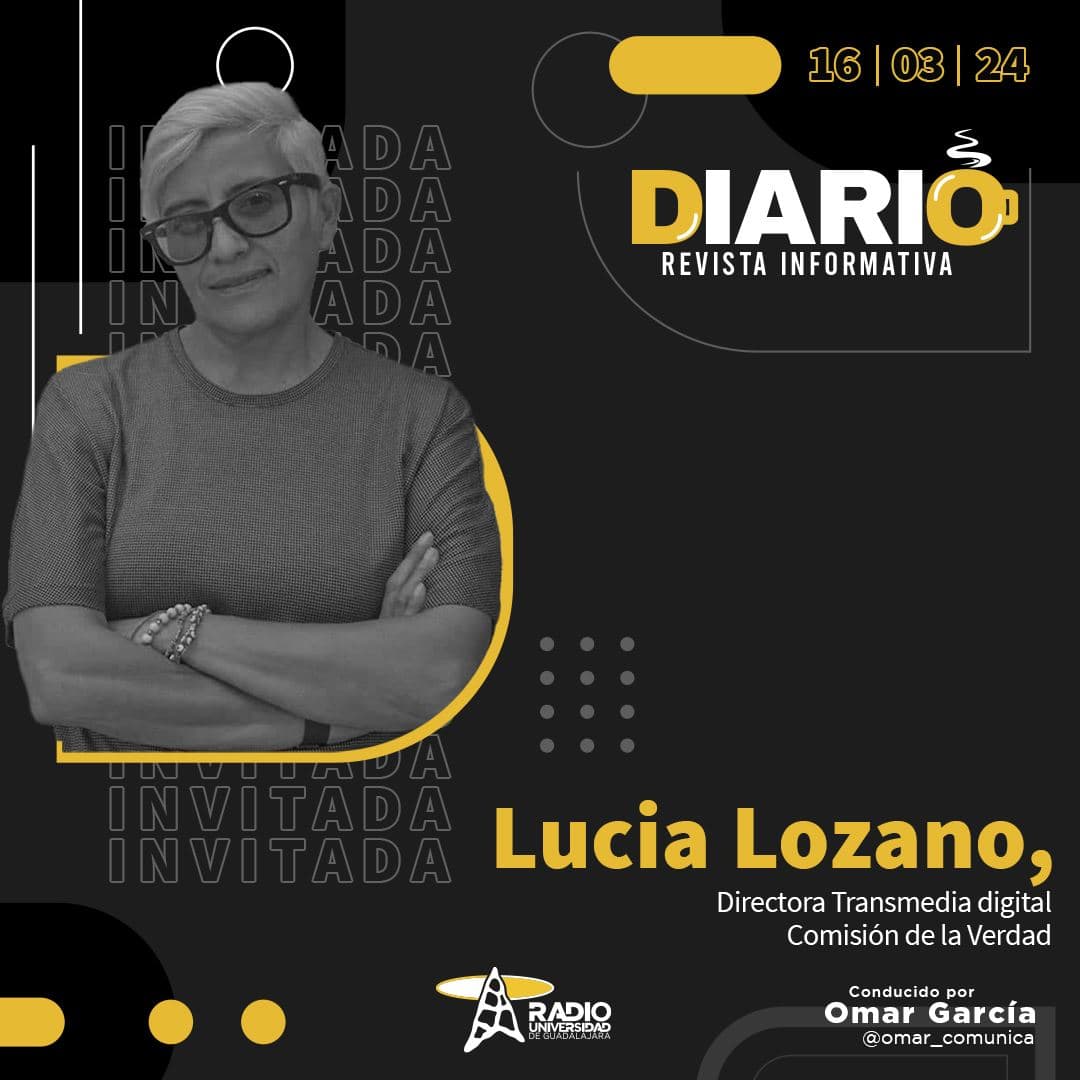 Lucia Lozano - Diario - Sábado Marzo 16, 2024