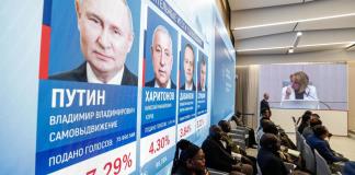 Victoria récord de Putin, quien promete una Rusia que no se dejará intimidar
