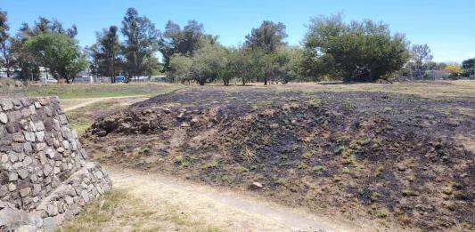 En el abandono, ruinas arqueológicas del Ixtépete en Zapopan 