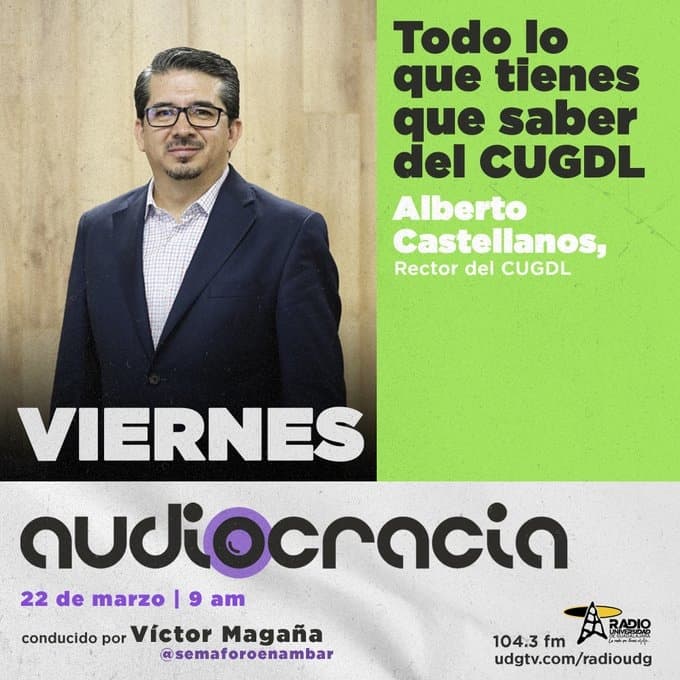 Audiocracia - Vi. 22 Mar 2024 - Alberto Castellanos