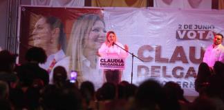 Claudia Delgadillo promete más y mejor transporte público en Puerto Vallarta