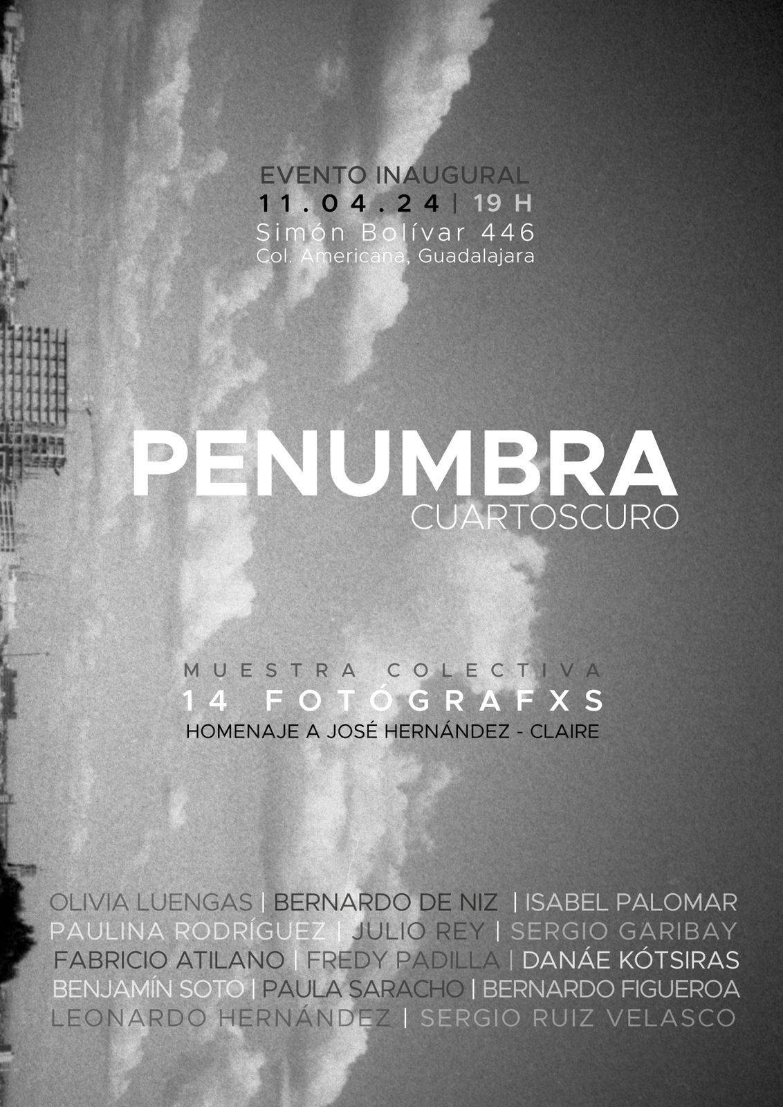 Fotógrafos rinden homenaje a José Hernández Claire en la inauguración de Penumbra, nuevo cuarto oscuro para promover la experiencia análoga