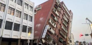 Nueve muertos y más de 1.000 heridos por un potente terremoto en Taiwán