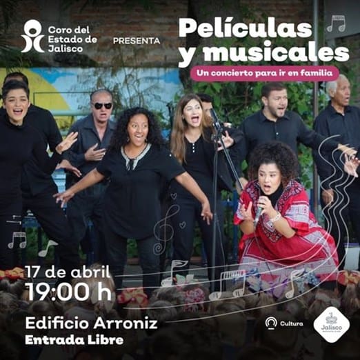 Dedicado a niñas y niños por el mes de abril, el Coro del Estado de Jalisco presentará un programa musical