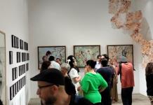 Después de 5 años, Jessica Gadga inaugura una exposición artística individual en el Panteón de Belén