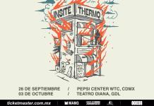 Thermo e Insite anuncian conciertos en conjunto en CDMX y Guadalajara