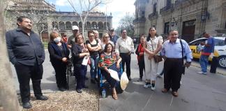 Damnificados del 22 de abril exigen compromiso de apoyo firmado por candidatos a gubernatura y alcaldías