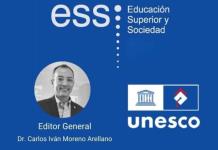 Nombran editor general de la Revista Educación Superior y Sociedad de la UNESCO a rector de SUV, Carlos Iván Moreno Arellano 
