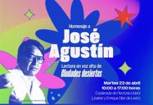 Transmisión Especial - Día Mundial del Libro 2024 - José Agustín, Ciudades desiertas - Ma. 23 Abr 2024