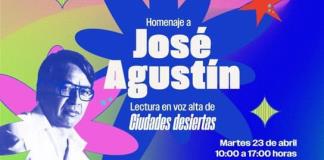 Transmisión Especial - Día Mundial del Libro 2024 - José Agustín, Ciudades desiertas - Ma. 23 Abr 2024