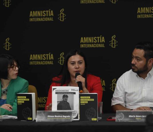 AI ve "fuertes retos" para México en DDHH, miles son víctimas de violencia del Estado