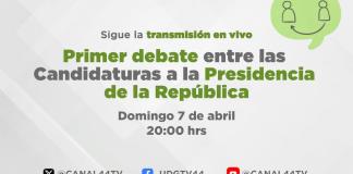 Transmisión Primer Debate rumbo a la Presidencia -Do. 07 Abr 2024