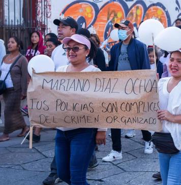 ONG y padres de familia marchan contra desapariciones de menores en Chiapas