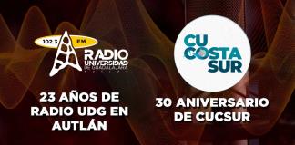23 años Radio UDG en Autlán y 30 Años de CUCSur - El Expresso de las 10 - Vi. 26 Abril 2024