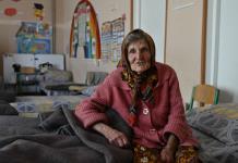 Caminé y caminé, cuenta una ucraniana de 97 años, que huyó sola de su pueblo