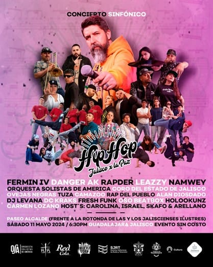 Fermín IV vuelve a la tarima en la segunda edición del festival ‘Hip Hop Jalisco por la Paz’