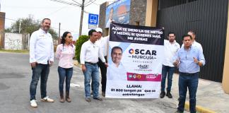 Se han "robado" más de 60 mantas del candidato panista a la alcaldía de Zapotlán el Grande