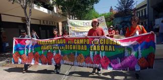 Colectivos de trabajadores marchan para exigir semana laboral de 40 horas