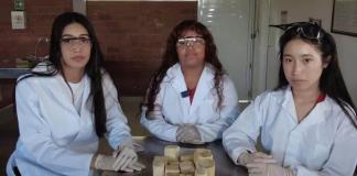 Estudiantes de El Limón crean jabón de unto a partir de aceite usado.