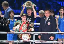 El japonés Inoue noquea al mexicano Nery y defiende sus cinturones en peso supergallo