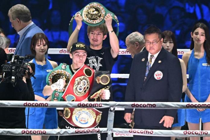 El japonés Inoue noquea al mexicano Nery y defiende sus cinturones en peso supergallo El japonés Inoue noquea al mexicano Nery y defiende sus cinturones en peso supergallo
