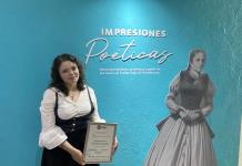 Inauguran exposición "Impresiones Poéticas" inspiradas en poemas de Esther Tapia