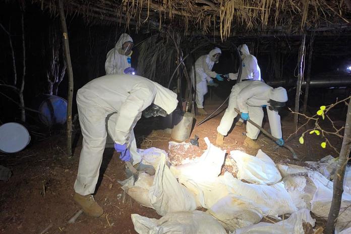 La Marina de México destruye 8 laboratorios del narco con más de 6 toneladas de droga La Marina de México destruye 8 laboratorios del narco con más de 6 toneladas de droga