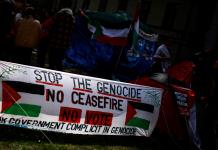 La movilización por Gaza llega a las universidades británicas