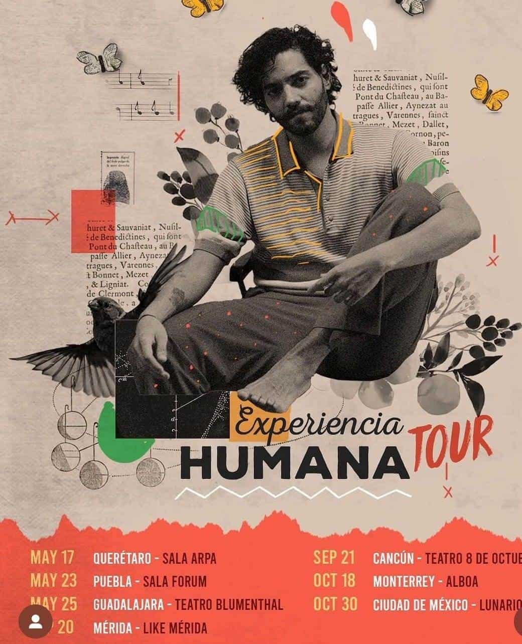 Fer Soberón lanza su gira Experiencia Humana Tour por México Fer Soberón lanza su gira Experiencia Humana Tour por México