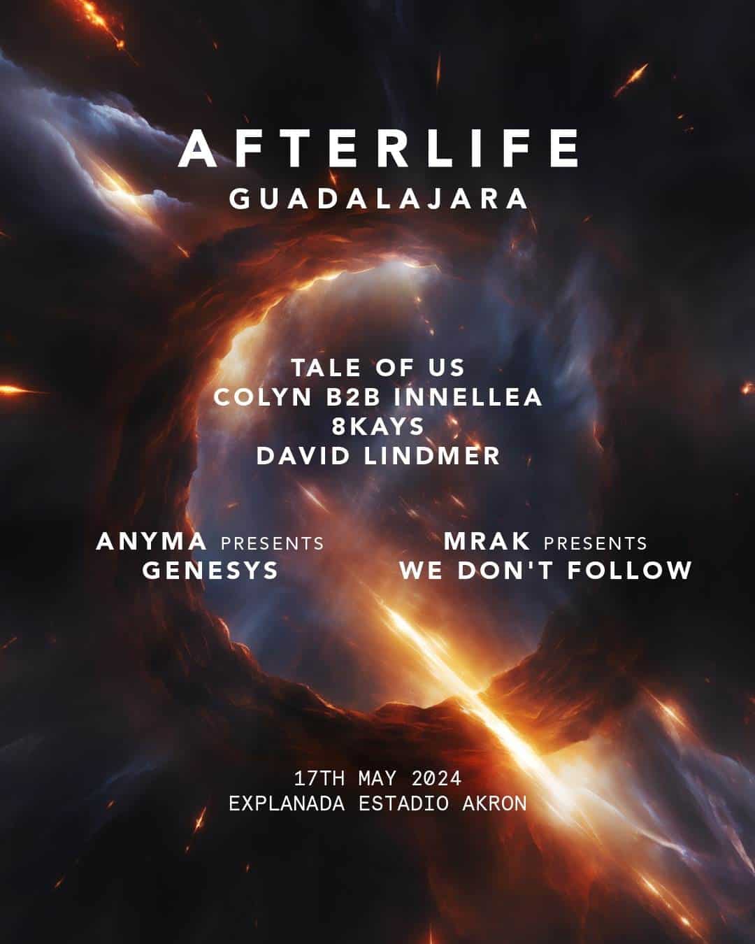 La escena del techno se prepara para deslumbrar a Guadalajara con el debut del festival Afterlife