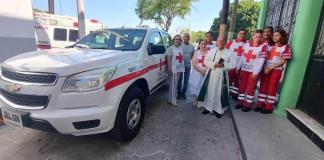Entregan vehículo administrativo a Cruz Roja Ocotlán