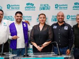 Con la ausencia de tres candidatos, el IEPCJ realizó debate entre candidatos a la alcaldía de Tonalá