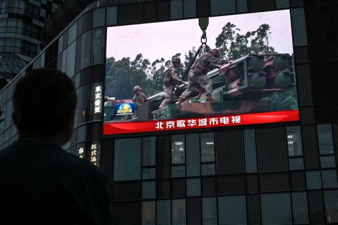 China emprende ejercicios militares cerca de Taiwán y promete sangre China emprende ejercicios militares cerca de Taiwán y promete sangre