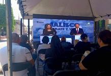 Celebran cuarto debate para la gubernatura de Jalisco