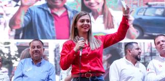 Luego de reunirse con ganaderos, la candidata de la coalición Fuerza y Corazón por Ocotlán hace su cierre de campaña