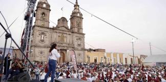 Cierra campaña la candidata de MORENA a la presidencia de Ocotlán Marcela Leal
