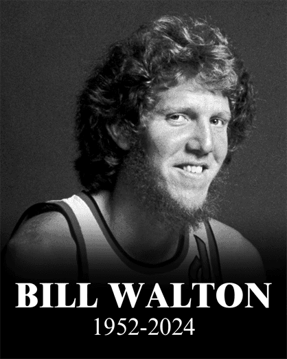 Fallece Bill Walton, doble campeón de la NBA, a los 71 años