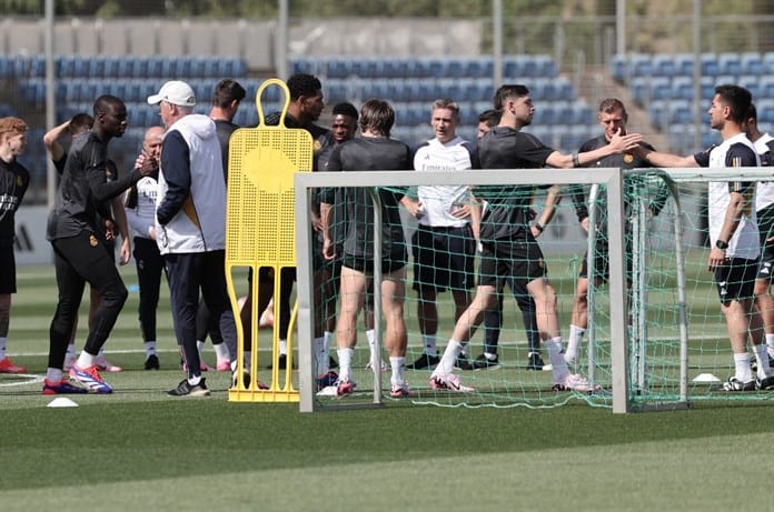 El Real Madrid prepara la final sin Lunin por segundo día