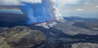 Nueva erupción volcánica en la península islandesa de Reikjanes