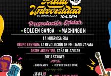 Vibra Chapultepec en los #50AñosRadioUdeG - Ju. 30 May 2024 - de 8:00 pm a 11:30 pm Final!!