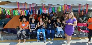 Cinco madres de familia cumplieron cinco días en huelga de hambre frente al Congreso