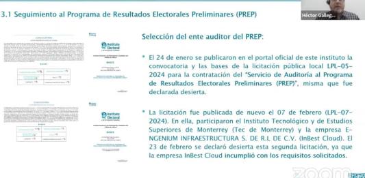 El PREP más lento de México está en Jalisco: Fue entregado por adjudicación directa y sin constancia de su auditoría