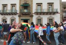 Celebran una edición más de la marcha del orgullo LGBTTTQ+ en Ocotlán