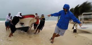 El servicio meteorológico prevé la primera tormenta tropical en 48 horas en sur de México