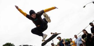 Patinadores de Guatemala se unen en el día mundial del skate con sus mejores trucos