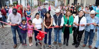 Inaugura SADER Jalisco vialidades intervenidas con empedrados en La Barca para fortalecer la conectividad rural