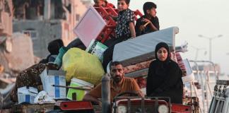 El 80% de los gazatíes están desplazados (ONU)